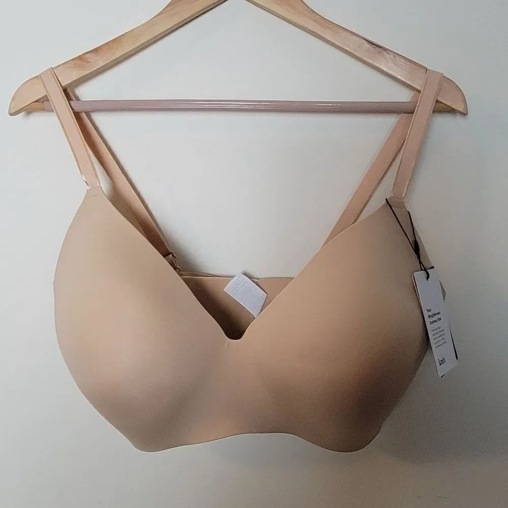 Knix WingWoman Contour Bra Nude Size 8